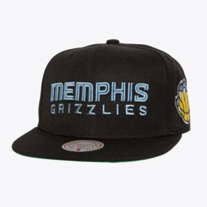 Mitchell & Ness Casquette Snapback Triple Play Memphis Grizzlies noire noire 1589886