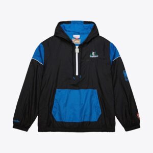 Mitchell & Ness Veste noire à quart de zip Anorak Minnesota Timberwolves Team OG 3.0 Noir 1588747