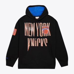 Mitchell & Ness Noir New York Knicks Team OG Sweat à capuche en polaire Noir 1384227