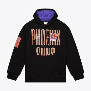 Mitchell & Ness Black Phoenix Suns Team OG Sweat à capuche en polaire Noir 1528834