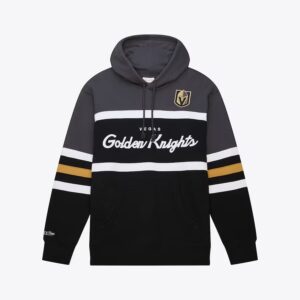 Mitchell & Ness Black Vegas Golden Knights Head Coach Pull à capuche Noir 1378078