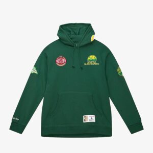 Mitchell & Ness Green Seattle Supersonics City Collection Sweat à capuche en polaire Vert 1551328