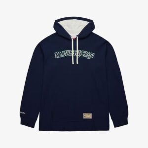 Mitchell & Ness Navy Dallas Mavericks Vintage Logo thermique léger pull à capuche bleu 1550999