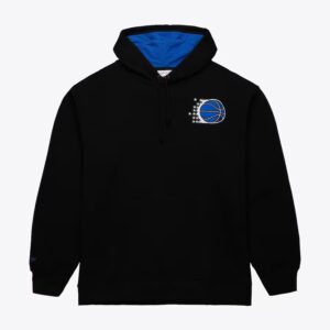 Mitchell & Ness Penny Hardaway Noir Orlando Magic Nom et numéro Pull à capuche en polaire Marron 1432217