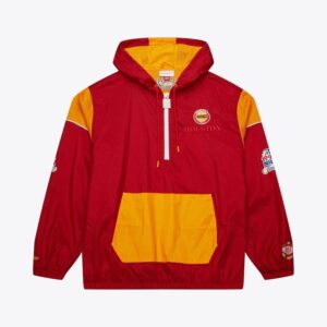 Mitchell & Ness Red Houston Rockets Team OG 3.0 Anorak Quarter-Zip Jacket Rouge 1588840