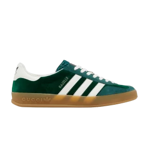 Baskets Adidas x Gucci Gazelle 'Green Suede' Vert 707848 9STU0 3170