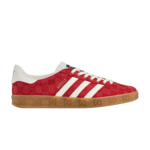 Adidas x Gucci Gazelle 'Red GG Monogram' Baskets Rouge 737967 FAAW3 6451