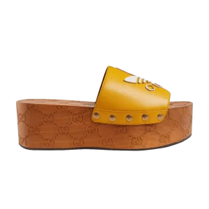 Adidas x Gucci Wmns GG Clog 'Jaune' Baskets Jaune 707286 D3VF0 7660