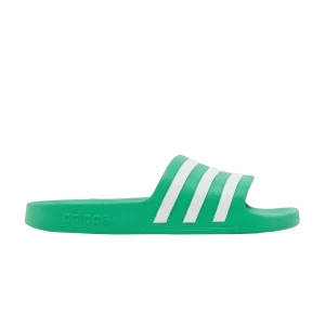 adidas Adilette Aqua Slides 'Vivid Green' Vert vibrant/Blanc Nuage/Vert vif FY8048