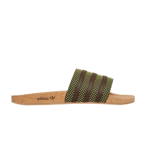 Baskets adidas Adilette Slide 'Plant and Grow' Marron/Marron/Graines jaunes congelées GY2350