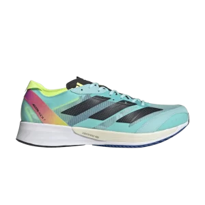 Baskets adidas Adizero Adios 7 'Light Aqua Black' Aqua clair/Noir/Bleu puissance HQ3510