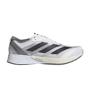 adidas Adizero Adios 7 'Blanc Noir Gris' Blanc Nuage/Couleur Noir/Gris Trois GX6646