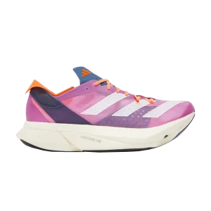 adidas Adizero Adios Pro 3 'Pulse Lilac' Lilas Pulse/Blanc Nuage/Orange Ensoleillé GY8411