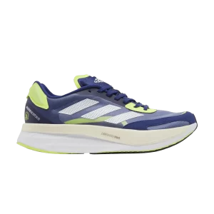adidas Adizero Boston 10 'Victory Blue Solar Yellow' Bleu victoire/Blanc nuage/Jaune ensoleillé GY0929