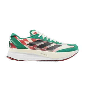 Baskets adidas Adizero Boston 11 'Refuel' Blanc craie/Noir/Vert gras GX6676
