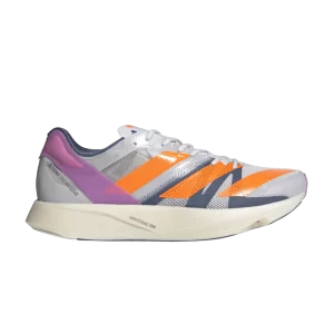 adidas Adizero Takumi Sen 8 'Dash Grey Solar Orange' Gris Dash/Orange ensoleillé/Lilas pulse GX6669
