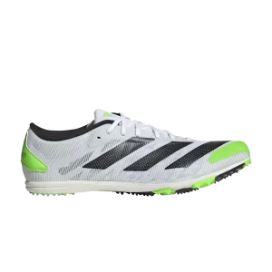 adidas Adizero XCS 'White Solar Green' Blanc Nuage/Nuit Métallisé/Vert Ensoleillé GX6681