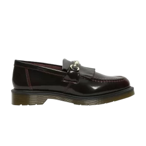 Baskets Dr. Martens Adrian Snaffle Smooth Leather Kiltie Loafer 'Cherry Red Arcadia 'Cherry red 25363600