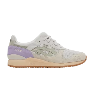 ASICS AFEW x Gel Lyte 3 'Beauty Of Imperfection' Baskets Teinte Polaire/Verre de Mer 1201A479 023