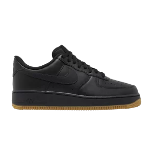 Nike Air Force 1 '07 'Black Gum' Noir/Gomme marron clair/Noir DZ4404 001