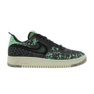 Nike Air Force 1 Crater Flyknit Next Nature 'Black Volt' Noir/Scream Vert/Lime Ice/Noir DM0590 002