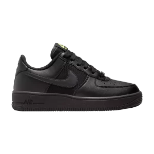 Nike Air Force 1 Crater Next Nature GS 'Black Off Noir Speckled' Noir/Volt/Not Noir DH8695 001