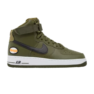 Nike Air Force 1 High '07 LV8 'Hoops Pack – Rough Green 'Vert rugueux/Noir/Orange total DH7453 300