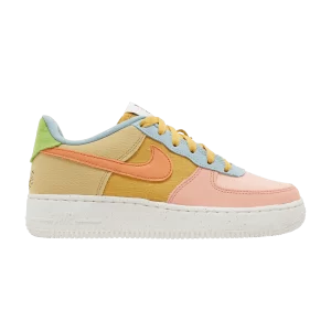 Nike Air Force 1 Low '07 LV8 Next Nature GS 'Sun Club – Multi 'Or avec sable/Herbe de blé/Racine de madra claire/Curry épicé DM0984 700