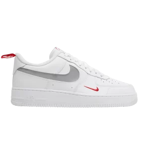 Nike Air Force 1 Low 'Cut Out Swoosh - Blanc' Blanc/Rouge Universitaire DO6709 100