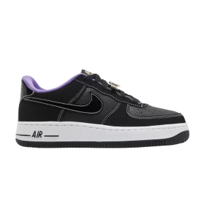 Nike Air Force 1 LV8 GS 'World Champ - Lakers' Noir/Gris fer/Blanc/Noir DQ0300 001