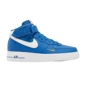 Nike Air Force 1 Mid '07 LV8 '40th Anniversary – Blue Jay' Bleu Jay/Ocre Jaune/Blanc/Voile DR9513 400