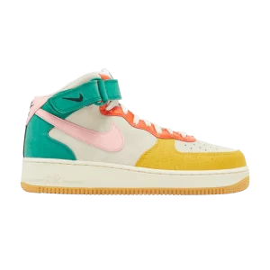 Nike Air Force 1 Mid 'Vivid Sulphur Rush Orange' Lait de coco/Corail blanchi/Soufre brillant DR0158 100
