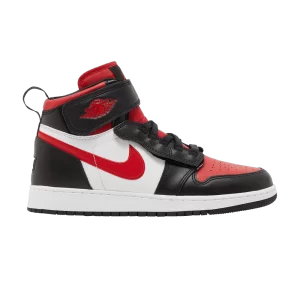 Air Jordan 1 High FlyEase GS 'Bred Toe' Noir/Blanc/Rouge Feu DC7986 061