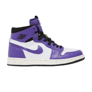 Air Jordan 1 High Zoom Comfort 'Crater Purple' Blanc/Cratère violet/Noir CT0978 501