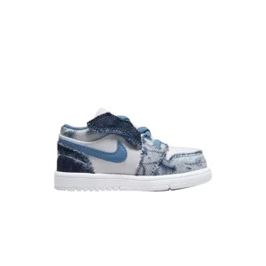 Air Jordan 1 Low ALT TD 'Washed Denim' Blanc/Bleu Hollandais/Blanc DM8949 100