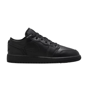 Air Jordan 1 Low GS 'Triple Black' 2022 Noir/Noir/Noir 553560 093