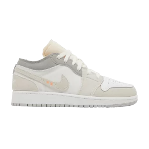 Air Jordan 1 Low SE Craft GS 'Inside Out' Blanc/Ghost/Voile/Gris Neutre DQ3727 100
