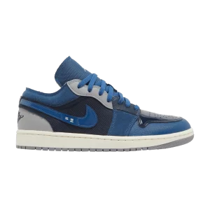 Air Jordan 1 Low SE Craft 'Inside Out - Obsidian' Obsidienne/Bleu français/Voile/Ash Slate DR8867 400
