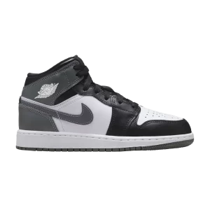 Air Jordan 1 Mid GS 'Iron Grey' Noir/Blanc/Iron Gris DQ8423 001