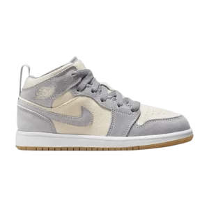 Air Jordan 1 Mid SE PS 'Coconut Milk Particle Grey' Lait de coco/Gris/Blanc/Lait de coco DN4345 100