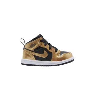 Air Jordan 1 Mid SE TD 'Metallic Gold Black' Noir/Blanc/Or Métallique DR6969 071