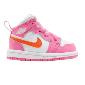 Air Jordan 1 Mid TD 'Pinksicle Orange' Pinksicle/Blanc/Orange sécurité DX3239 681