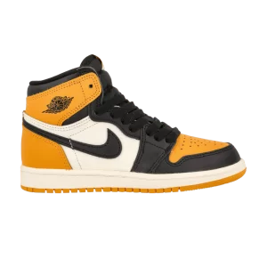 Air Jordan 1 Retro High OG PS 'Yellow Toe' Taxi/Noir/Voile AQ2664 711