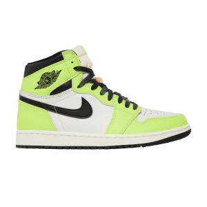 Air Jordan 1 Retro High OG 'Visionaire' Baskets Volt/Noir/Voile 555088 702
