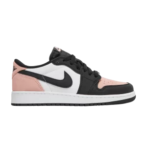 Air Jordan 1 Retro Low OG GS 'Bleached Coral' Noir/Bleached Coral/Blanc/Mist Gris CZ0858 061