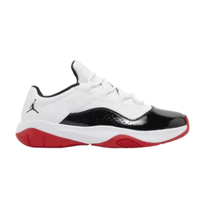 Air Jordan 11 CMFT Low 'Concord-Bred' Blanc/Rouge Université/Noir DN4180 102