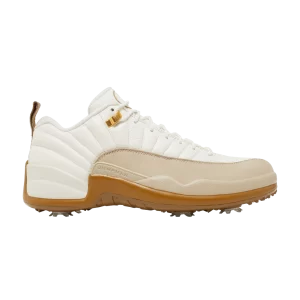 Air Jordan 12 Low Golf 'Sail' Voile/Bois foncé/Rotin/Noir DM9016 109