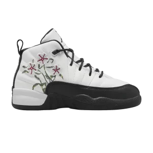 Baskets Air Jordan 12 Retro PS 'Floral' Blanc/Vert vif/Brume lavande/Noir DR6954 100