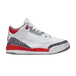 Air Jordan 3 Retro PS 'Fire Red' 2022 Blanc/Rouge Feu/Gris Ciment/Noir DM0966 160