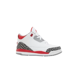 Air Jordan 3 Retro TD 'Fire Red' 2022 Blanc/Rouge Feu/Gris Ciment/Noir DM0968 160